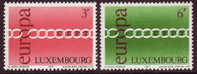 Luxembourg - 1971 - Y&T  774 à 775 ** (MNH) - Europa - Neufs