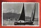 M845 Bateau Italie Et Barque Voiles Latines Sur Le Léman. Perrochet 2416, Non Circulé - Roche