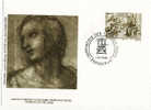 ENTIERS POSTAUX SERIE LIMITEE OFFERT PAR LA POSTE SAINTE CATHERINE D'ALEXANDRIE  DESSIN DE RAPHAEL MUSEE DU LOUVRE PARIS - Official Stationery