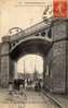 Sillé Le Guillaume  Sarthe  Le Pont Du Chemin De Fer . 1919 . Cpa : N&b - Trace Longitudinale Sur Cliché - - Sille Le Guillaume
