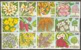 ST VINCENT - 1984 Flowering Trees. Scott 719-30. MNH ** - St.Vincent (1979-...)