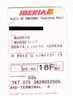 Ticket D´embarquement Vol Madrid Marseille.( Voir Commenaires) - Europe