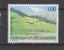 LIechtenstein 2007 MNH, Landscape, Pastures, Mountains, Nature, - Unused Stamps