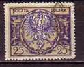 R0574 - POLOGNE POLAND Yv N°227 - Oblitérés