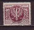 R0595 - POLOGNE POLAND Yv N°265 - Oblitérés