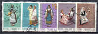 SS2880 - FINLANDIA 1973 , Costumi Serie N. 697/701 - Used Stamps