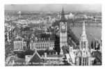 - London From Victoria Tower, Houses Of Parliament  - Timbre - Scan Verso - - Houses Of Parliament