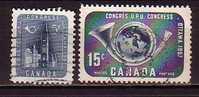 F0357 - CANADA Yv N°298/99 - Gebraucht