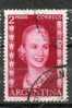 12-ARGENTINA-1952- YT 527  Y M. 605 DIA INTERN. DE LA MUJER-Mujeres Del Mundo-Eva Perón - Used Stamps
