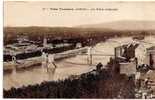 Cpa  ,tain- Tournon, Les Ponts Suspendus - Tournon