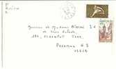 FRANCE - VF 1973 COVER From AUBE To PARAMUS - Yvert $ 1685 + 1722 (Jeux Olympiques De Munich) - Cartas & Documentos