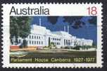 Australia 1977 18c Parliament House Opening Used - Nuovi