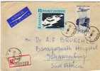 Carta, Certificada, Aérea,  ZARY 1969 , (Polonia), Cover, Lettre, Letter - Cartas & Documentos