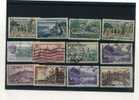 - FRANCE . ENSEMBLE DE TIMBRES PAYSAGES . OBLITERES - Colecciones Completas