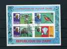 - CONGO KINSHASA . ZAÏRE . BLOC SUR L´EXPEDITION DU FLEUVE . 1979 . OBLITERE - Used Stamps