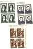 1960 - Vaticano 295/97 San Vincenzo    Quartina - Unused Stamps