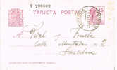 3546  Entero Postal, TARREGA 1934,( Lerida)  República Española - 1931-....