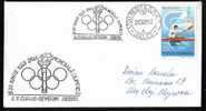 Romania 1993 Very Rare Cover  With Sport   ROWING,OLYMPIC GAMES. - Canoa