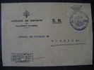 VILLAGARCIA DE AROSA Pontevedra Galicia 1984 A Ribeira Juzgado Distrito Justicia Justice Franquicia Postage Paid Sobre - Franchise Postale