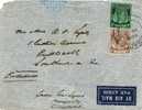 1835. Carta Aerea SINGAPORE (Malaya) 1941. Stamps STraits Settlement. CENSOR - Singapour (...-1959)