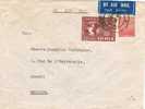 1596. Carta Aerea BOMBAY (India) BHARAT 1949 - Luftpost