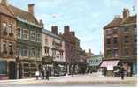 LINCS - GAINSBOROUGH - MARKET PLACE AND SILVER STREET - ANIMATED  Li148 - Other & Unclassified