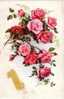 FANTAISIE FLEURS :  " Un Joli Bouquet De Roses à L'occasion D'une Sainte Catherine " - Santa Catalina