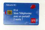 - TELECARTE FRANCE . SFR 1995 - Operadores De Telecom