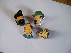 TINTIN KUIFJE HERGE 4 Pin Epinglette Corner Coinderoux Haddock Milou Tournesol Pins - Pins