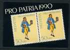 1990 Svizzera, Libretto PRO PATRIA Nuovo (**) - Unused Stamps