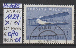 1961 - ÖSTERREICH - SM "LUPOSTA WIEN 1961" S 5,00 Ultramarin - O Gestempelt - S. Scan   (1127o 01   At) - Usati