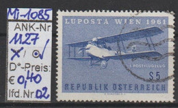 1961 - ÖSTERREICH - SM "LUPOSTA WIEN 1961" S 5,00 Ultramarin - O Gestempelt - S. Scan   (1127o 02   At) - Usati