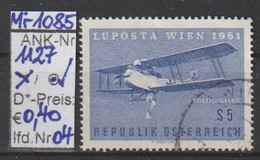 1961 - ÖSTERREICH - SM "LUPOSTA WIEN 1961" S 5,00 Ultramarin - O Gestempelt - S. Scan   (1127o 04   At) - Usati