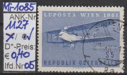 1961 - ÖSTERREICH - SM "LUPOSTA WIEN 1961" S 5,00 Ultramarin - O Gestempelt - S. Scan   (1127o 05   At) - Gebraucht