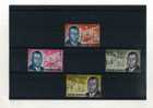 - BURUNDI . SUITE DE TIMBRES DE 1962 . OBLITERES - Used Stamps