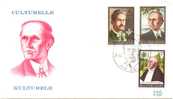 BELGIQUE 2024 2026 2027 FDC Premier Jour Série CULTURELLE Waller Severin Ruusbroec 2 - 1981-1990