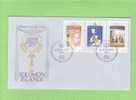 SOLOMON ISLANDS - 1977 Silver Jubilee FDC - Isole Salomone (...-1978)