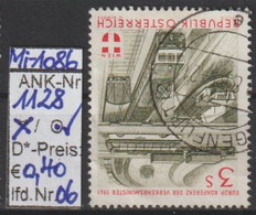 1961 - ÖSTERREICH - SM "Europ. Konferenz D. Verkehrsminister 1961" 3 S Zweif. - O Gestempelt -  S. Scan (1128o 06  At) - Used Stamps