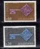 Andorra 1968CEPT:Edifil208-9 Yvert188-9 - 1968