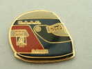 Pin´s CASQUE OLIVIER PANIS ELF (B1) - Car Racing - F1