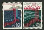 Iceland    Europa Thermal Energy Projects   Set   SC# 573-74 MNH** SCV$25.50 - Neufs