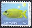 Australia 2010 Fishes Of The Reef 5c Coral Rabbitfish Self-adhesive Mint No Gum - Neufs