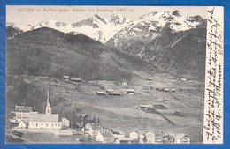 Österreich; Sölden; Ötztal, Tirol, Panorama Gegen Westen; 1914 - Sölden