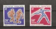 Polynésie Fr: 22/ 23 ** - Unused Stamps
