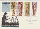 Samoa-1974 Legends Of Old  Samoa FDC - Samoa