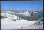 PASSO STELVIO - FUNIVIA E CAMPI DI SCI DEL LIVRIO - 1989 - VIAGGIATA (°) - Funicular Railway