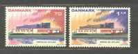 Denmark 1973 Mi. 545-46 NORDEN Haus Des Nordens Reykjavik MNH** - Ongebruikt