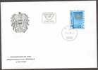 Austria Osterreich 1976 10 Jahre UNIDO FDC - Cartas & Documentos