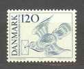 Denmark 1974 Mi. 579   120 Ø 100 Jahre Weltpostunion UPU Brieftaube Postal Dove MNH** - Ungebraucht