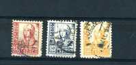 - ESPAGNE 1937  . SUITE DE TIMBRES OBLITERES - Used Stamps